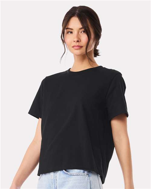 Women's 6 oz. Heavyweight Tee – On Model – Side