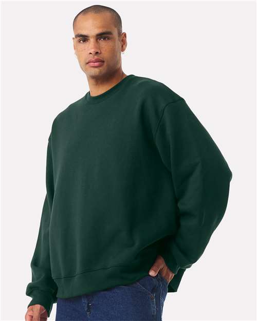 Unisex 10 oz. Heavyweight Crewneck Sweatshirt – On Model – Side