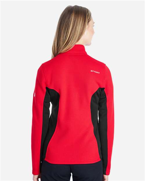 Women's Constant Full-Zip Sweater Fleece Jacket – On Model – Back