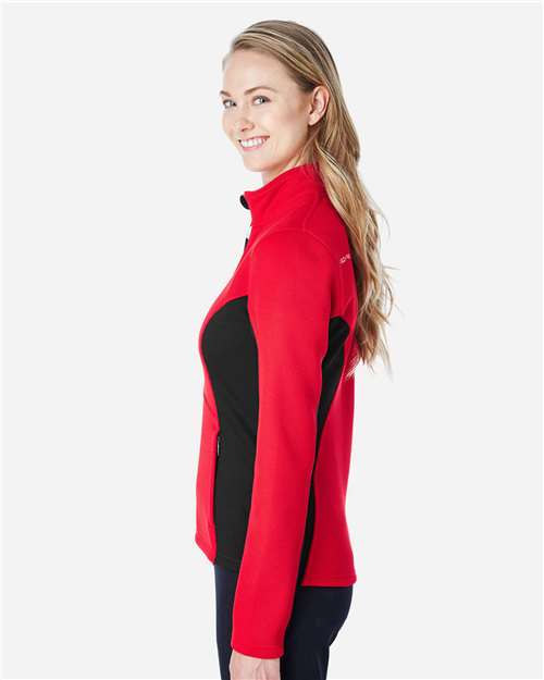 Women's Constant Full-Zip Sweater Fleece Jacket – On Model – Side