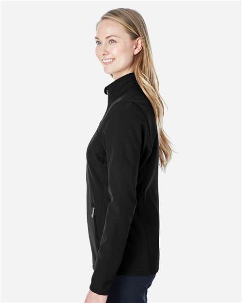 Women's Transport Soft Shell Jacket – On Model – Side