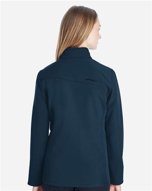 Women's Transport Soft Shell Jacket – On Model – Back