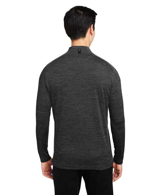Men's Mission Half-Zip Pullover – On Model – Back
