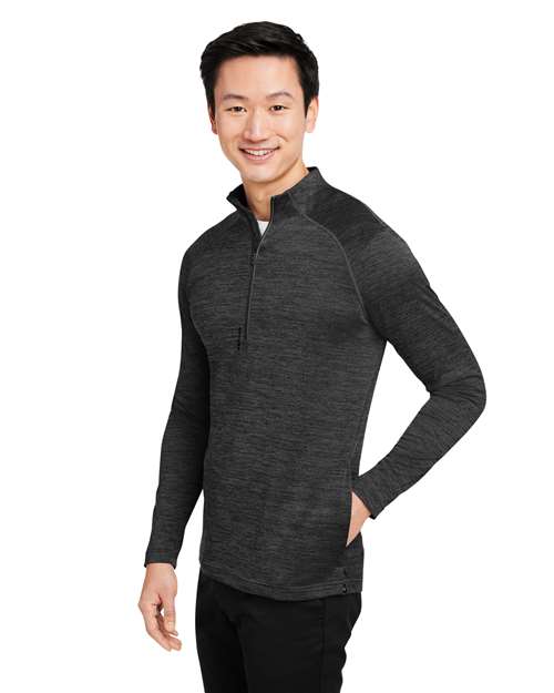 Men's Mission Half-Zip Pullover – On Model – Side