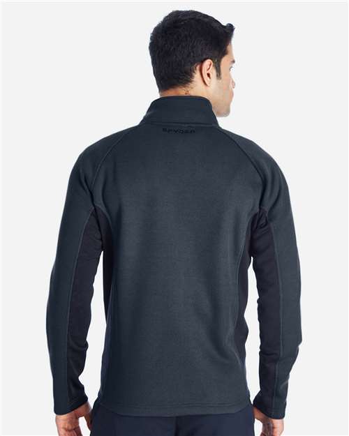 Men's Constant Full-Zip Sweater Fleece Jacket – On Model – Back
