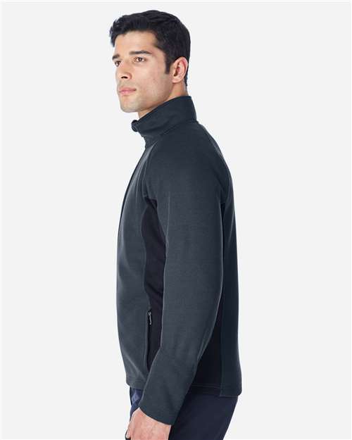 Men's Constant Full-Zip Sweater Fleece Jacket – On Model – Side