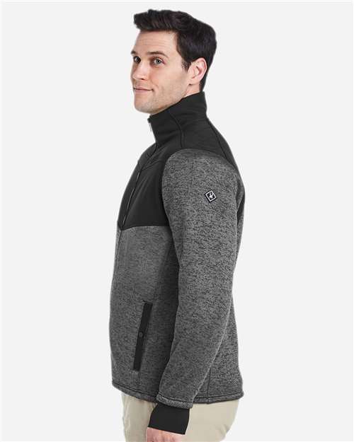 Men's Passage Sweater Jacket – On Model – Side