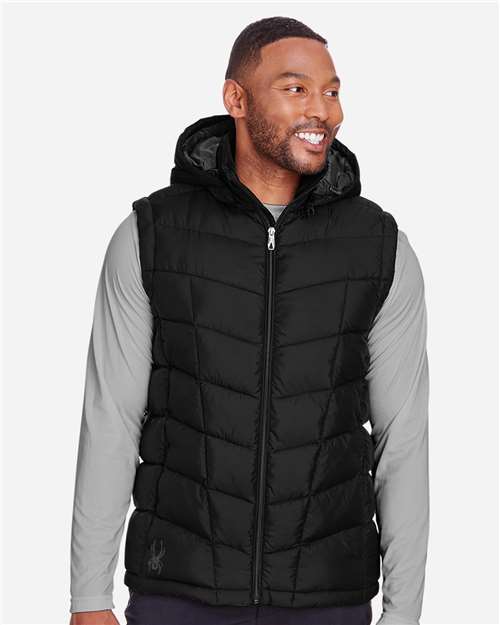 Men's Pelmo Puffer Vest – On Model