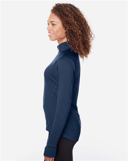 Women's Freestyle Half-Zip Pullover – On Model – Side