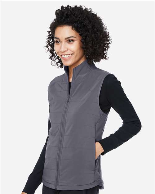 Women's Axis Insulated Vest – On Model – Side