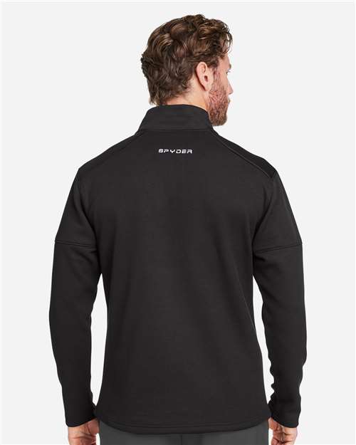 Men's Constant Canyon Quarter-Zip Pullover – On Model – Back