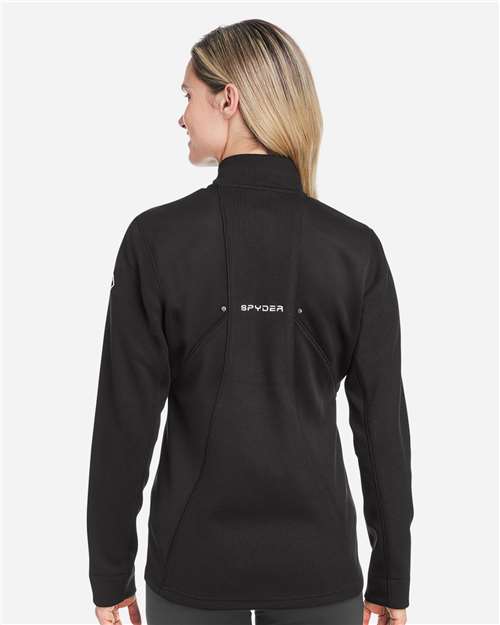 Women's Constant Canyon Quarter-Zip Pullover – On Model – Back