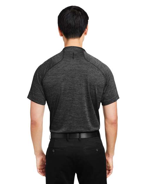 Men's Mission Blade Collar Polo – On Model – Back