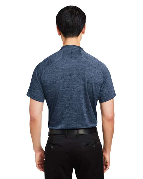 Men's Mission Blade Collar Polo – On Model – Back
