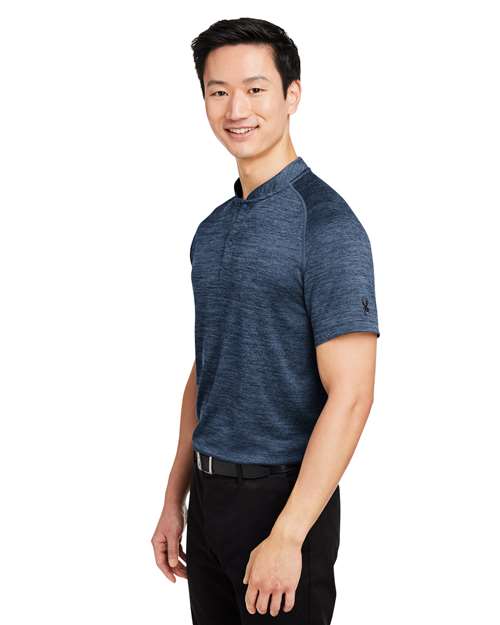 Men's Mission Blade Collar Polo – On Model – Side