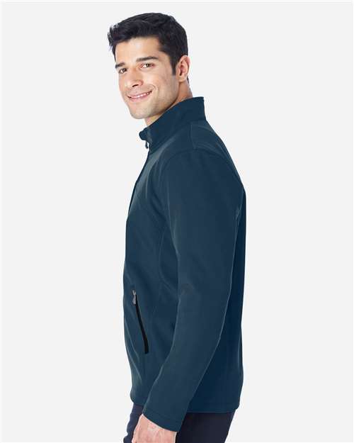 Men's Transport Soft Shell Jacket – On Model – Side