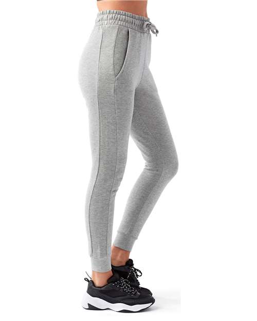 Women's Fitted Maria Joggers – On Model – Side