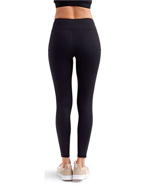 Women's Mesh Pocket Danica Leggings – On Model – Back