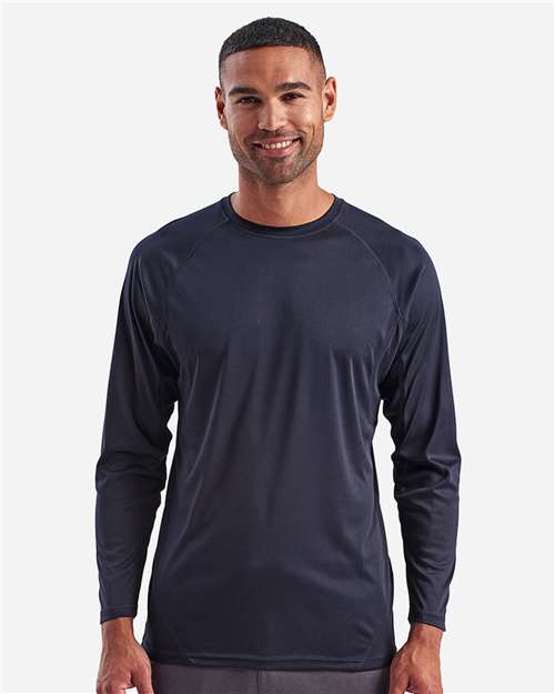 Unisex Panelled Long Sleeve Tech T-Shirt