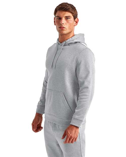 Unisex Spun Dyed Hooded Sweatshirt – On Model – Side