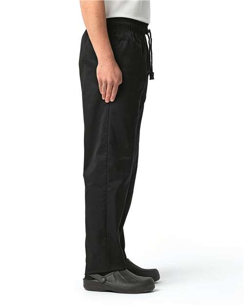 Unisex Chef's Select Slim Leg Pant – On Model – Side
