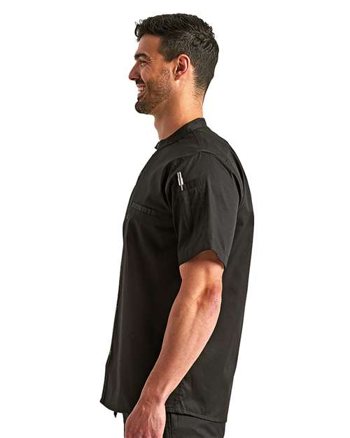 Men's Chef Recycled Shirt – On Model – Side