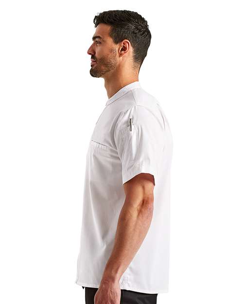 Men's Chef Recycled Shirt – On Model – Side