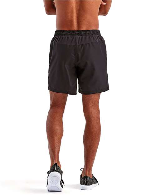 Unisex Training Shorts – On Model – Back