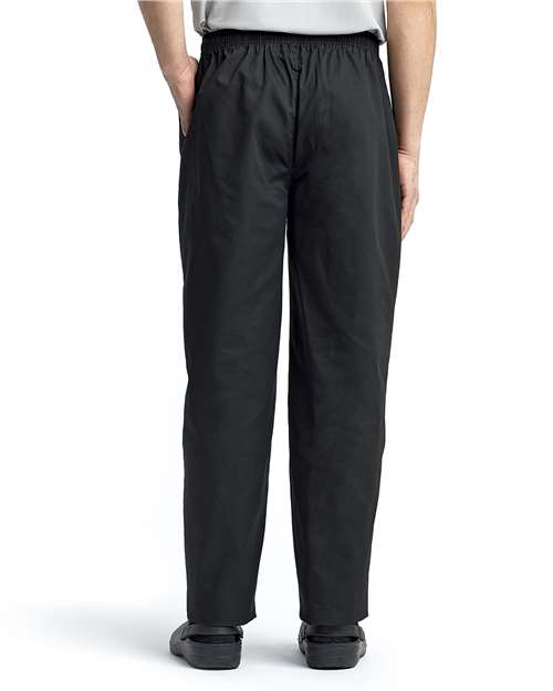 Unisex Essential Chef Pants – On Model – Back