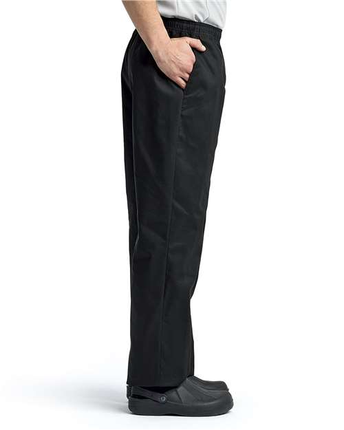 Unisex Essential Chef Pants – On Model – Side