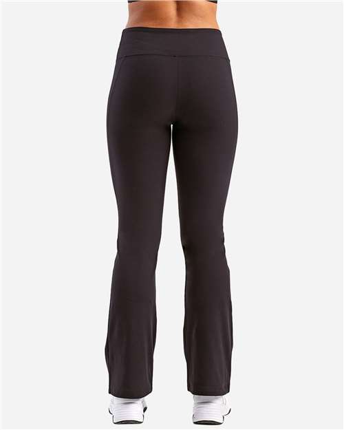 Women’s Flare Leggings – On Model – Back
