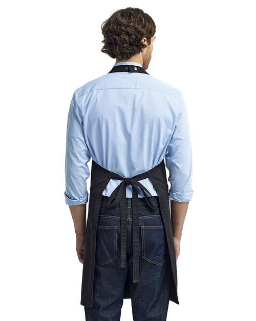 Chino Bib Apron – On Model – Back