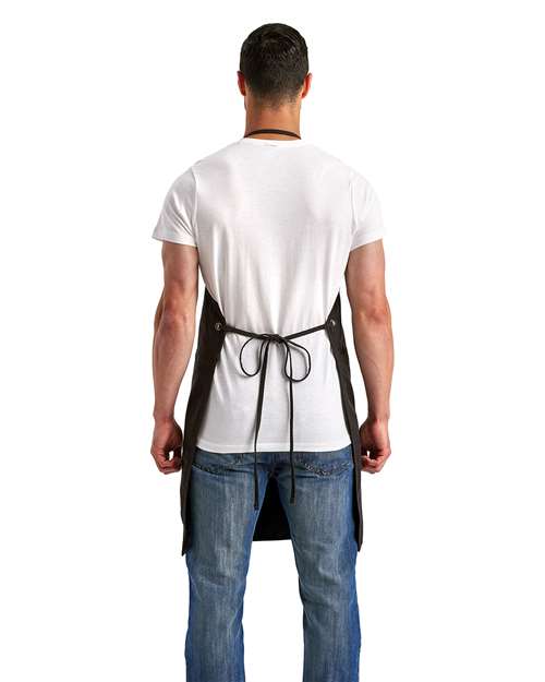 Artisan's Choice Double Pocket Canvas Apron – On Model – Back