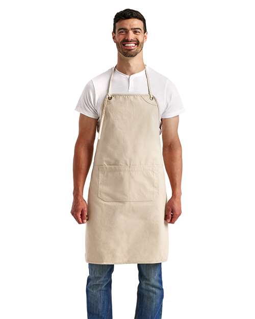 Artisan's Choice Double Pocket Canvas Apron – On Model