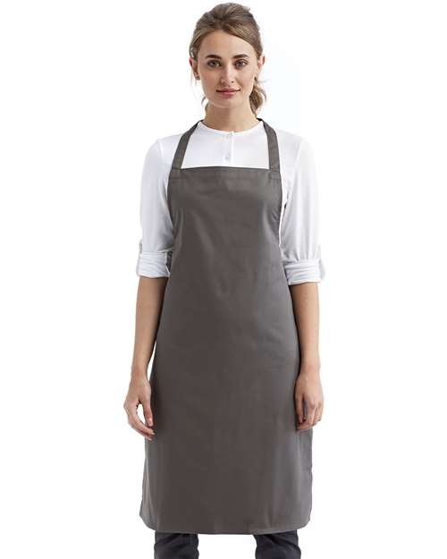 Organic Cotton Bib Apron – On Model