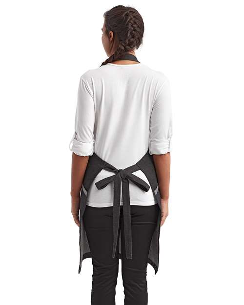 Regenerate Recycled Bib Apron – On Model – Back