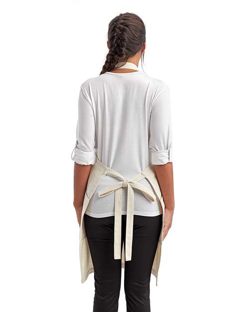 Regenerate Recycled Bib Apron – On Model – Back