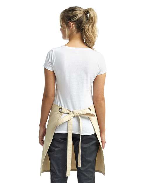 Calibre Heavy Cotton Canvas Waist Apron – On Model – Back