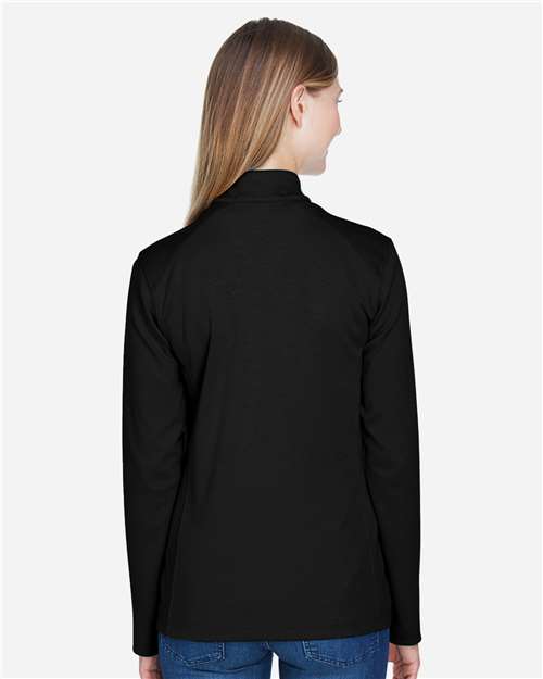 Women's DRYTEC20™ Performance Quarter-Zip Pullover – On Model – Back