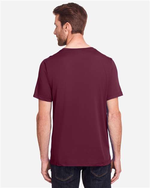Unisex Fusion ChromaSoft™ Performance T-Shirt – On Model – Back