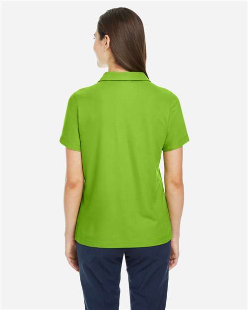 Women's Fusion ChromaSoft™ Pique Polo – On Model – Back