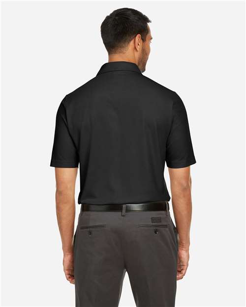 Men's Fusion ChromaSoft™ Pique Polo – On Model – Back