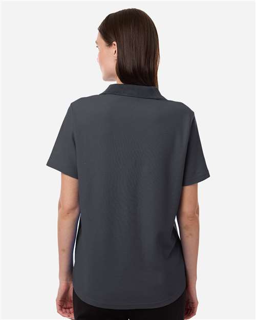 Women's Resolve CVC Performance Pique Polo – On Model – Back