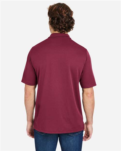 Men's Market Snag Protect Mesh Polo – On Model – Back