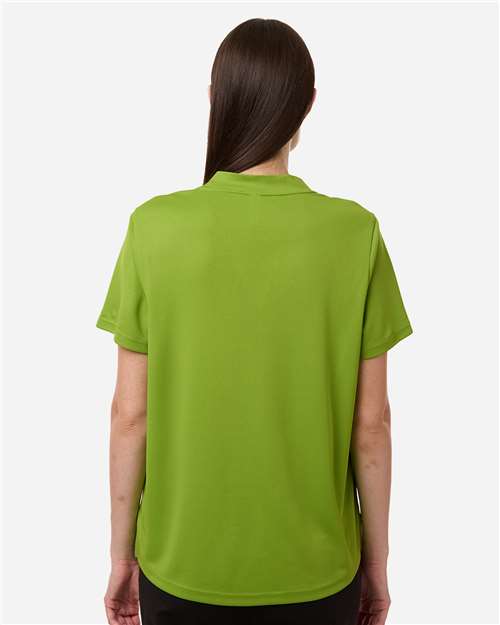 Women's Nova Performance Pique Polo – On Model – Back