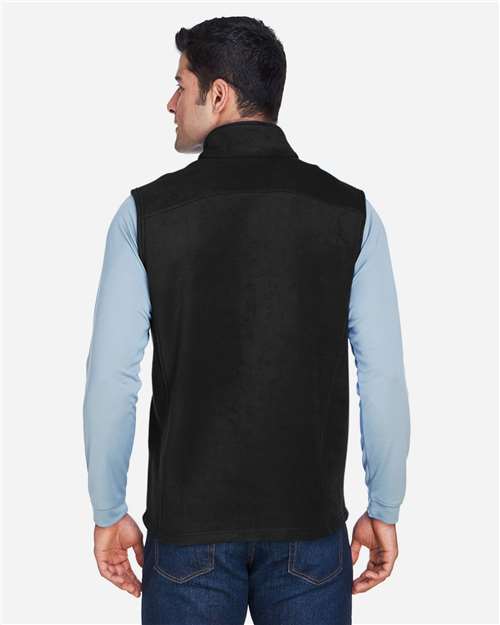 Men's Journey Fleece Vest – On Model – Back