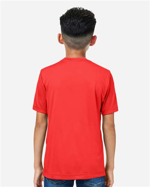 Youth Capital Performance T-Shirt – On Model – Back