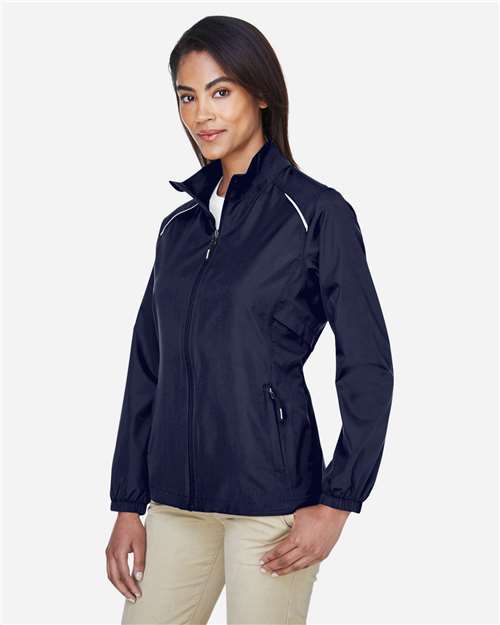 Women's Techno Lite Motivate Unlined Lightweight Jacket – On Model – Side