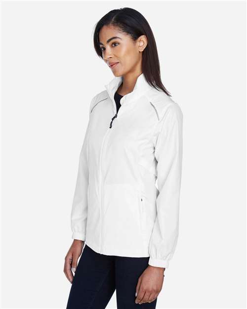 Women's Techno Lite Motivate Unlined Lightweight Jacket – On Model – Side