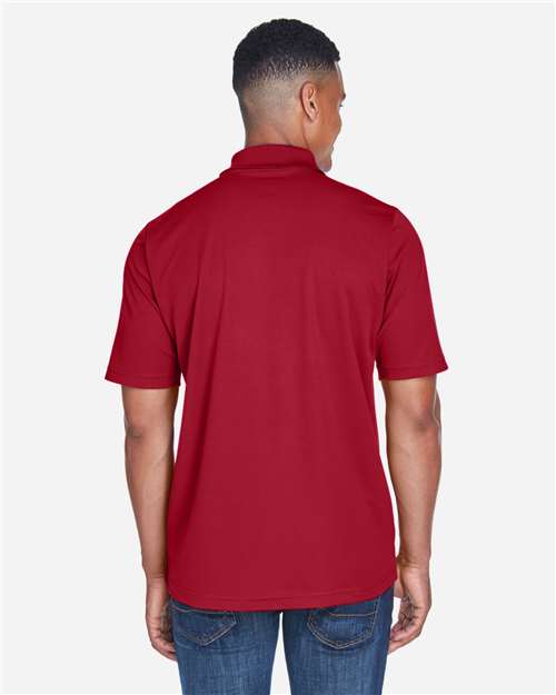 Men's Origin Performance Piqué Polo with Pocket – On Model – Back